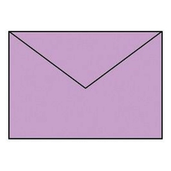 RÖSSLER Briefhülle Paperado - C5, 100 g/qm, orchidee gerippt, Seidenfutter