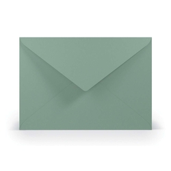 RÖSSLER Briefhülle Paperado - C5, 100 g/qm, eucalyptus gerippt, Seidenfutter