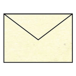 RÖSSLER Briefhülle Paperado - B6, 100 g/qm, chamois marmora, Seidenfutter