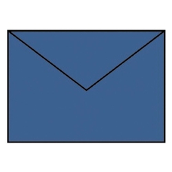 RÖSSLER Briefhülle Paperado - B6, 100 g/qm, jeans gerippt, Seidenfutter
