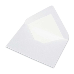 RÖSSLER Briefhülle Paperado - B6, 120 g/qm, marble white metallic