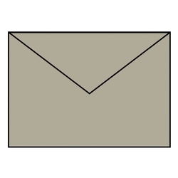 RÖSSLER Briefhülle Paperado - B6, 120 g/qm, taupe metallic