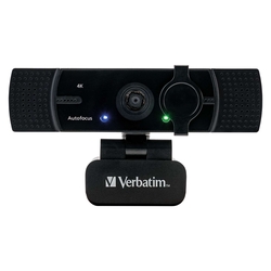 VERBATIM Webcam AWC-03 - 4K Ultra HD, schwarz