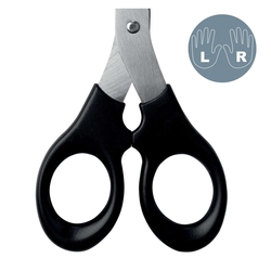 LEITZ 5423 Edelstahlschere, rostfreier Edelstahl, 165 mm, schwarz