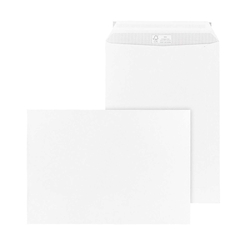 MAILMEDIA Versandtasche - C5, weiß, ohne Fenster, haftklebend, 100 g/qm, 500 Stück