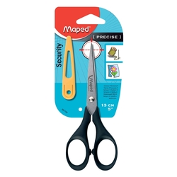 MAPED Schere Precise, 13 cm, Rechts-u.Linkshänder, symmetrisch, schwarz