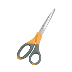 WEDO Schere Edelstahl 7 Zoll graugelb 18,0 cm Titan Plus