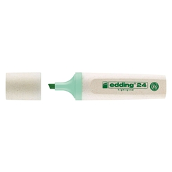 EDDING 24 EcoLine Textmarker - nachfüllbar, pastellgrün