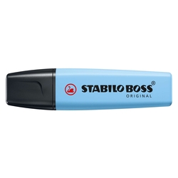 STABILO Textmarker - BOSS ORIGINAL Pastel  - Einzelstift - himmlisches Blau