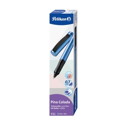 PELIKAN Tintenroller Pina Colada - 0,7 mm, blau metallic, Faltschachtel