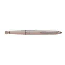 PILOT Tintenroller FriXion Zone 0.7, mit Druckmechanik & FriXion Metall-Mine, radierbare Tinte, nachfüllbar, 0.7mm (M), beige