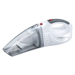 SEVERIN Akku-Handstaubsauger S'POWER® home & car Li 20 - Nass/Trocken, weiß/rot
