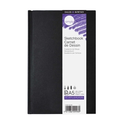 DALER-ROWNEY Skizzenbuch - A5, 100 g/qm, 110 Blatt, geleimt