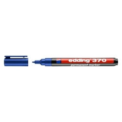 EDDING 370 Permanentmarker - 1 mm, blau