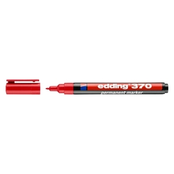 EDDING 370 Permanentmarker - 1 mm, rot