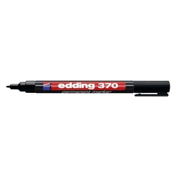EDDING 370 Permanentmarker - 1 mm, schwarz