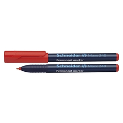 SCHNEIDER Permanentmarker Maxx 240 - 1-2 mm, rot