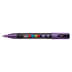 UNI-BALL Marker - 0,9 - 1,3 mm, Glitter violett