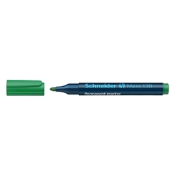 SCHNEIDER Permanentmarker Maxx 130 - Rundspitze, 1-3 mm, nachfüllbar, grün