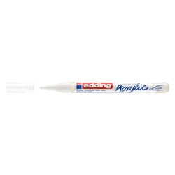 EDDING 5300 Acrylmarker - 1 - 2 mm, verkehrsweiß