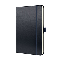 SIGEL Notizbuch Conceptum, A5, 80g/m², Hardcover, kariert, grau metallic