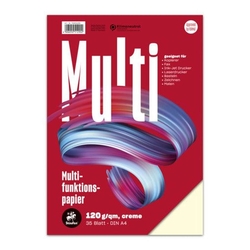 STAUFEN STYLE Multifunktionspapier 7X PLUS - A4, 120 g/qm, creme, 35 Blatt