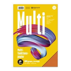 STAUFEN STYLE Multifunktionspapier 7X PLUS - A4, 80 g/qm, orange, 50 Blatt