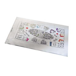 LEITZ 4703 Prospekthülle Standard, A3 quer, PP, genarbt, dokumentenecht, farblos