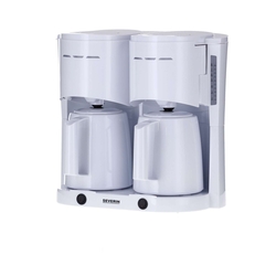 SEVERIN Kaffeemaschine Duo 2in1 - weiß