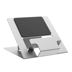 FELLOWES Laptop-Ständer Hylyft® - 238 x 246 x 6 mm, Aluminium, silber