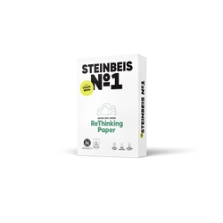 STEINBEIS No. 1 - Classic White - Recyclingpapier, A3, 80g, weiß, 500 Blatt