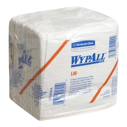 WYPALL Wischtuch L40 - 1-lagig, weiß, Packung mit 56 Tüchern