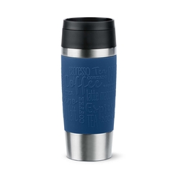 EMSA Travel Mug Isolierbecher Classic - 0,36 l, dunkelblau