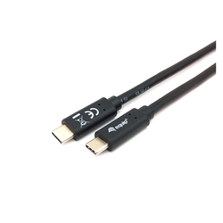 EQUIP USB 3.2 Gen 1x1 Type-C to C, M/M, 2.0m, Black