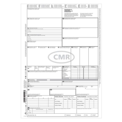 RNK Internationaler Frachtbrief (CMR) - SD, 1 x 4 Blatt, DIN A4