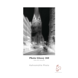 HAHNEMÜHLE Inkjet Fotopapier Photo Glossy, A4, 260g/m², 25 Blatt, hellweiß