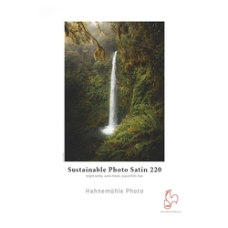 HAHNEMÜHLE Inkjet Fotopapier Sustainable Photo Satin, A4, 200g/m², 25 Blatt, hellweiß