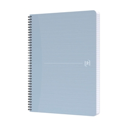 OXFORD My RecUp Spiralbuch - A4, 90 Blatt, liniert, himmelblau