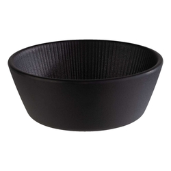 APS Schale Nero, Ø12,5cm, 0,25 Liter, schwarz