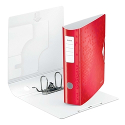LEITZ 1106 Ordner Active WOW - A4, ca. 82 mm, rot