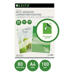 LEITZ 33872 Laminierhülle selbstklebend A4