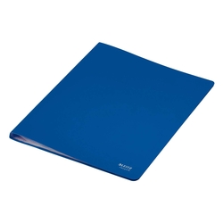 LEITZ 4677 Sichthüllenmappe Recycle - A4, 40 Hüllen, PP, klimaneutral, blau