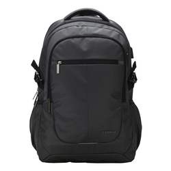 DONAU Laptoprucksack Business dunkelgrau