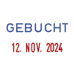 COLOP Mini-Dater - Datumstempel + Text GEBUCHT