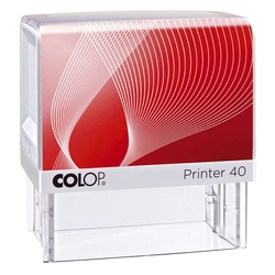 COLOP Printer 40 mit Logo - für max. 6 Zeilen mit Logo, 23 x 59 mm