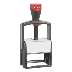 COLOP Classic Line 2800 mit Logo - für max. 10 Zeilen mit Logo, 49 x 68 mm