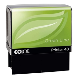 COLOP Printer 40 Green Line - max . 6 Zeilen, 23 x 59 mm