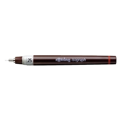ROTRING Tuschefüller Isograph - 0,25 mm, schwarz
