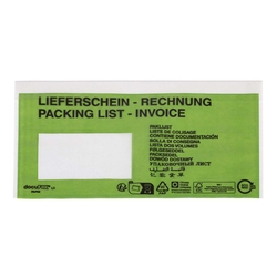 DOCUFIX Dokumententasche, C5/6, 1000 Stück, grün