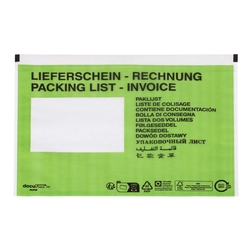 DOCUFIX Dokumententasche, C5, 500 Stück, grün